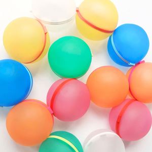 Ballons en silicone rechargeables, bombes à eau pour jeux d'extérieur, amusement estival pour enfants, réutilisables, sûrs pour jouer à l'extérieur et dans la cour. - Product Image 4