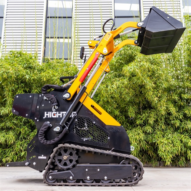 Factory Direct Mini Crawler Skid Steer Loader Rubber Track Compact Track Loader Hydraulic Mini Front Loader