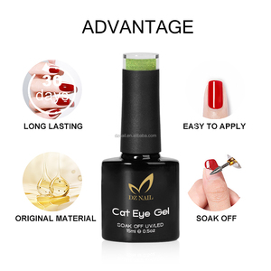 DZ NUOVO Gel per Unghie Aurora Cat Eye Senza Hema e Tpo, Smalto Gel UV LED Magnetico Soak Off per Saloni o Vendita <span class=keywords><strong>Online</strong></span> - Product Image 5
