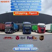 Service de logistique rapide porte-à-porte DHL, transport express LCL, fret maritime et aérien, agent d'expédition FBA de la Chine vers les États-Unis