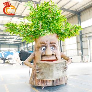 Attraction de parc à thème : Arbre parlant animatronique pour parcs d'aventure, centres commerciaux, maisons de jeux - Utilisation intérieure/extérieure, résistant à la corrosion - Product Image 3