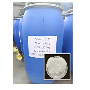 Acquista materie prime per sapone liquido prezzo stock SLES Texapon 70 sodio lauril etere solfato aes prodotti chimici materia prima per liquido
