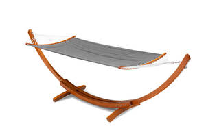 Hamaca colgante popular para jardín, columpio para adultos con soporte y hamaca colgante de madera - Product Image 3