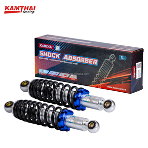 Amortisseur arrière de moto 295mm <span class=keywords><strong>Suspension</strong></span> de course modifiée bleu argent pour Honda Wave Series - Product Image 3