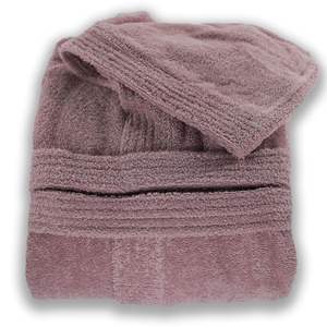 SOLID LINE - Accappatoio Lilla Taglia M - Product Image 1