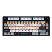 Clavier de jeu filaire ATK RS7 Turbo 75% 80 touches, semi-aluminium, interrupteurs à effet Hall, déclenchement rapide 0,001 mm, touches PBT profil Cherry