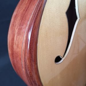 Guitarra de Jazz de palisandro hecha a mano de alta calidad con instrumento musical de diapasón de ébano Premium - Product Image 6