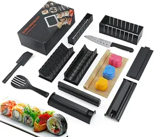 Sushi Maker Set, Sushi Bazooka Kit Machine Rice Mold with Bamboo