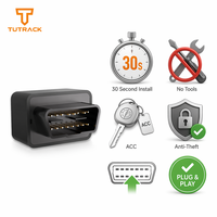Traceur GPS OBD 4G sans outils, Plug & Play en 30 secondes, GPS BDS LBS, géolocalisation en temps réel, géolimitation, antivol pour flotte de véhicules, détection ACC