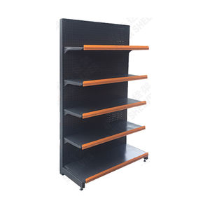 גבוהה באיכות האופנה Eupo סגנון הקמעונאי חנות סופרמרקט מדף גונדולה מדפי עם מתלים לוח אחורי - Product Image 3