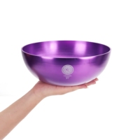 Cuencos cantores sintonizados 240 HZ B3 Note, 10 pulgadas de terapia de frecuencia Schumann para baño curativo de sonido Ideal para meditación Yoga Reiki