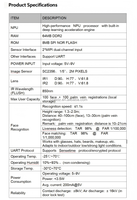 Modul Pengenalan Vena Telapak Tangan dan Wajah Kamera IR Ganda UART Algoritma Pengembangan Sendiri untuk Kontrol Akses, Absensi, dan Kunci Pintu Pintar