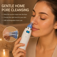 Nettoyeur de pores Comedo par aspiration, appareil de beauté pour le nez, rechargeable USB-C, portable, soin de la peau du visage