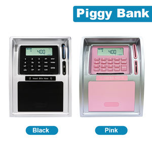 कार्टून लड़कों के कबूतर बैंक उचित मूल्य प्लास्टिक सिक्का भंडारण धन बचत बॉक्स - Product Image 3