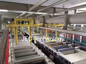 JEC Elektrokaplama Makinesi Bakır Kaplama Tankı Elektrokaplama Hattı Kimyasal Yağ Alma İçin Galvanik Cihazı - Product Image 5