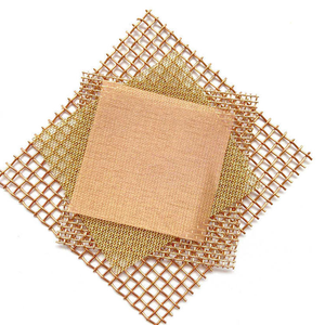 Tessuto in Rete di Rame Rosso Finemente Intrecciato 40-100 Mesh per Messa a Terra - Product Image 1