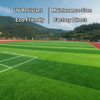Gazon synthétique naturel extérieur, tapis d'herbe verte, pelouse de football, décoration paysagère, gazon artificiel pour jardin PE