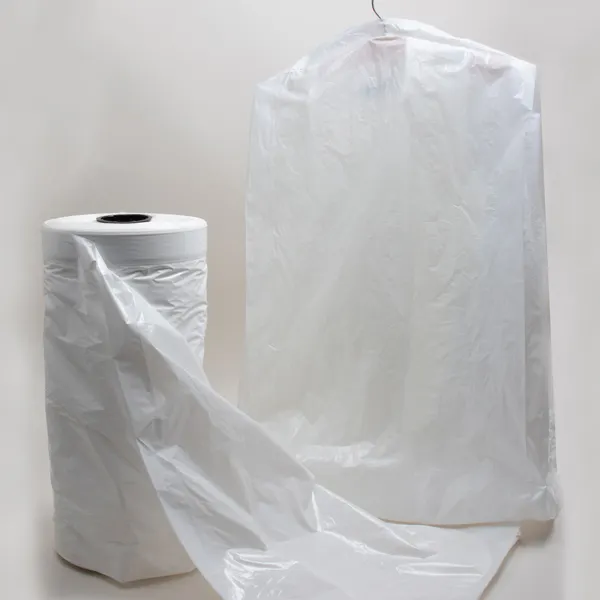 衣類カバーバッグ衣類ドライクリーニングバッグプラスチック製透明ldpeパッキング衣類スーツロール