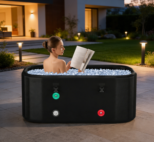 Hot Selling Vanace Portable Drop Stitch Oval <b>Inflatable</b> Ice <b>Bath</b> Tub Cold Plunge Recovery for Athletes Home Gym Outdoor Training - Product Image 1