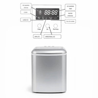 Machine à glaçons électrique 9 têtes, spécifications américaines, appareil domestique autonettoyant pour glaçons ronds, capacité 2,1 L, puissance 120 W