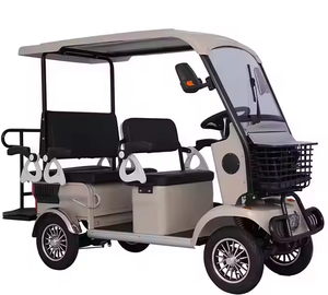 Großhandel 4-Rad Elektroauto Fahrrad 4-Sitzer Elektro fahrzeug 800w 60v Hydraulischer Front schock Elektrischer Golf wagen - Product Image 1