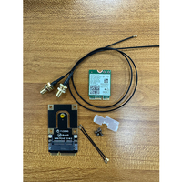 AX210 inalámbrico AX210NGW 2,4 Gbps 802.11AX inalámbrico Wi-Fi 6 8265NGW/9260AC M.2 NGFF Wlan tarjeta WiFi con adaptador Mini PCIE a M2