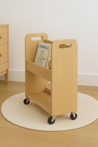 <span class=keywords><strong>Bibliothèque</strong></span> en bois, petite étagère à livres, <span class=keywords><strong>bibliothèque</strong></span> personnalisée, <span class=keywords><strong>bibliothèque</strong></span> pour enfants, présentoir de livres pour tout-petits, <span class=keywords><strong>bibliothèque</strong></span> pour enfants avec <span class=keywords><strong>roulettes</strong></span> - Product Image 3