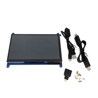 Ahududu Pi için Ultra net 7 inç LCD ekran monitör ahududu Pi ile uyumlu 3/4 kapasitif tip