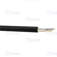 Cable de fibra óptica monomodo para exteriores G657a Mini ADSS ASU Cable de fibra óptica 12fo ASU Cable de caída De Fibra óptica