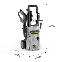Geelaag – nettoyeur haute pression électrique pour voiture, Machine pour la famille, 1600W, pompe à eau, Machine à détartrer/dénuder