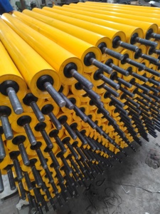 Ổ đĩa công nghiệp cơ giới hệ thống nhiệm vụ nặng nề hỗ trợ trọng lực vành đai mang các bộ phận máy thép tàu sân bay băng tải con lăn làm biếng - Product Image 6