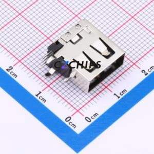 041N-1BVC14-F1 USB Connector Connector ( Protocol Standard: USB 2.0 )( Mounting Type: Side Insert ) - Product Image 1