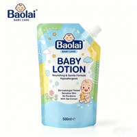 Sachet de recharge de savon liquide pour lessive bébé, sans BPA, avec bec verseur, 700 ml et 1 L, personnalisé en usine