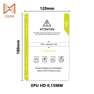 Film Hydrogel EPU Anti-Rayures Auto-Réparateur 4 Couches 120*180mm Couverture Complète Étanche pour Téléphone Portable et GPS - Vente en Gros Usine - Product Image 1