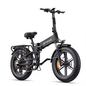 Bicicleta Eléctrica Engwe Engine Pro 2.0 de 20 Pulgadas con Llantas Gruesas, 48v16ah, Plegable, Motor Eléctrico, Disponible en Almacenes de la UE y el Reino Unido - Product Image 1