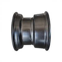 Nouvelle jante arrière noire de 10 pouces 220x280, moyeu en fer à 4 trous pour ATV Quad 4 roues tout-terrain 50cc/110cc/125cc