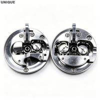 Machine à coudre industrielle à double aiguille à point noué à alimentation par entraînement pour cuir UNIQUE GC20606DD-2N de haute qualité