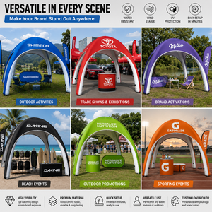 Tente gonflable hermétique personnalisée CATC |   Dôme d'événement de marque SHIMANO Style |   Pavillon d'activités de plein air pour démonstration de cyclisme |   <span class=keywords><strong>Pompe</strong></span> électrique - Product Image 6