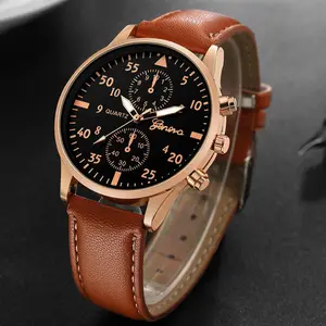 Geneva new men's watch men's watch foreign trade hot sale cheap watch manufacturer in stock