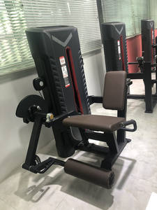 Equipo de fitness con pin cargado para gimnasio, máquina de extensión de rizos de piernas super sentadas, comercial, en venta - Product Image 3