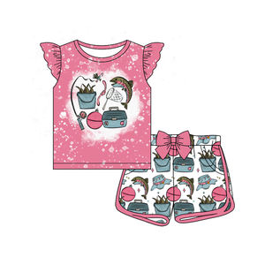 SR3952 CUSTOM Mameluco para Bebé Niña con Estampado de Animales Azules, Mono con Mangas con Volantes y Cierre de Cremallera, Conjunto Infantil de 0 a 2 Años - Product Image 6