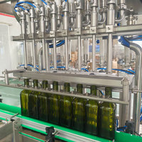 Remplisseuses automatiques d'embouteillage de liquide d'huile d'olive Emballage