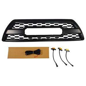 Trd Style Grille Abs Material For Toyota 4Runner 2006-2009 With <b>Led</b> <b>Light</b> <b>Bar</b> - Product Image 2