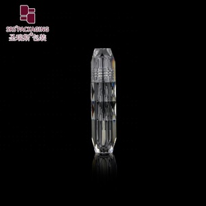 High Quality Newest Stock Wholesale Clear Crystal Unique Transparent Empty Lip Gloss <strong>Tube</strong> - Product Image 2