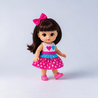 Boneka Bayi Reborn OEM Custom Mirip Asli, Realistis, Vinyl, Bayi Perempuan Kulit Hitam, Mainan Koleksi, Hadiah Grosir 15-30cm