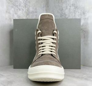 2026 Top Men's Shoes High Top Women's Shoes Black Lace up Designer Luxury Leather Platform Casual Flats - Product Image 2