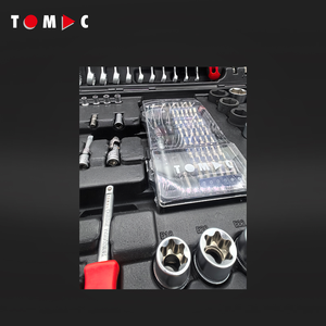Tomac <span class=keywords><strong>250pcs</strong></span> chuyên nghiệp xe ổ cắm công cụ thiết lập ổ cắm cờ lê thiết lập trong trường hợp bền sửa chữa ô tô - Product Image 3