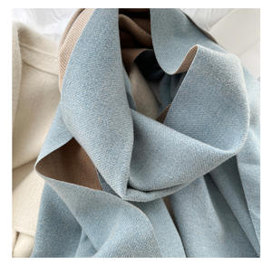 320g カスタム卸売 ポリエステル製フェイクカシミヤスカーフ プリントロゴ入り 暖かいショール 法人ギフトやチームイベント向け 大量注文 OEM対応 - Product Image 5