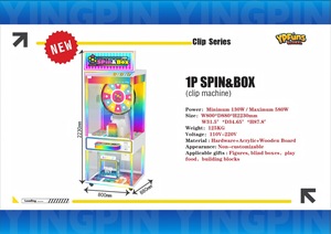 अनुकूलित लोहे के पंजे क्रेन मशीन मिनी धातु इनडोर खेल मनोरंजन पार्क गेम क्लिप उपहार - Product Image 4