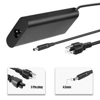 Pengisi daya Laptop 130W USB C ramping AC, adaptor daya untuk Xps 17 presisi 5550 T4V18 kabel catu daya 19.5V 6.67A